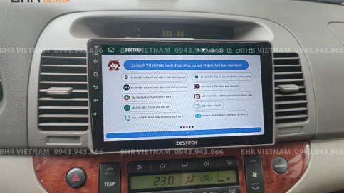 Màn hình DVD Android xe Toyota Camry 2003 - 2005 | Zestech Z500